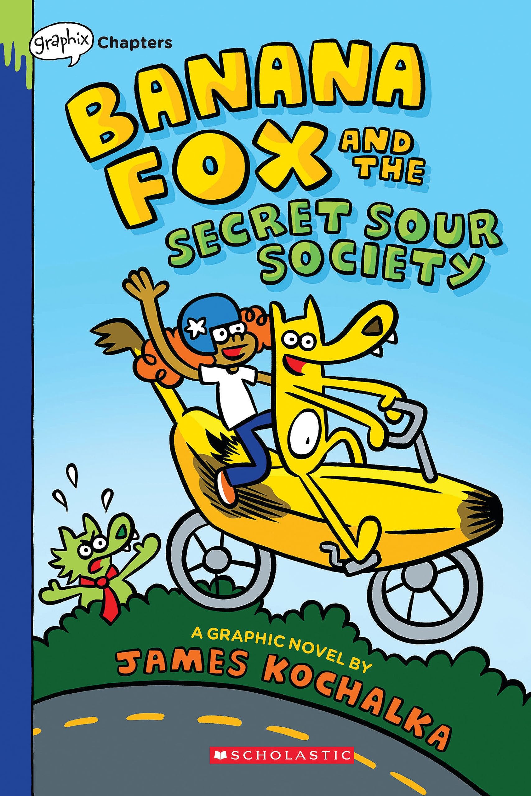 Banana Fox and the Secret Sour Society: A Graphix Chapters Book (Banana Fox #1) (1)