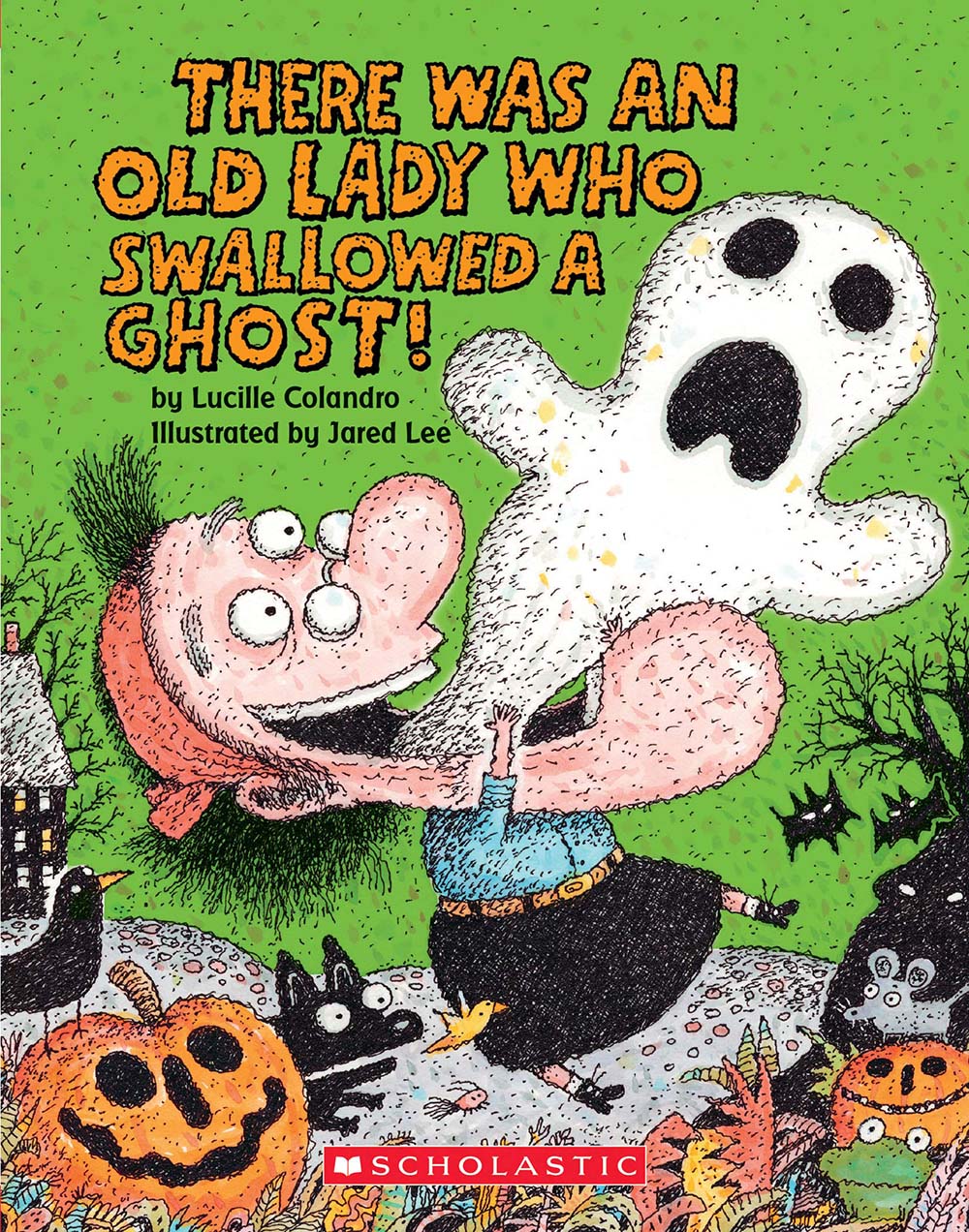 There Was an Old Lady Who Swallowed a Ghost! (Board Book) (There Was an Old Lady [Colandro])