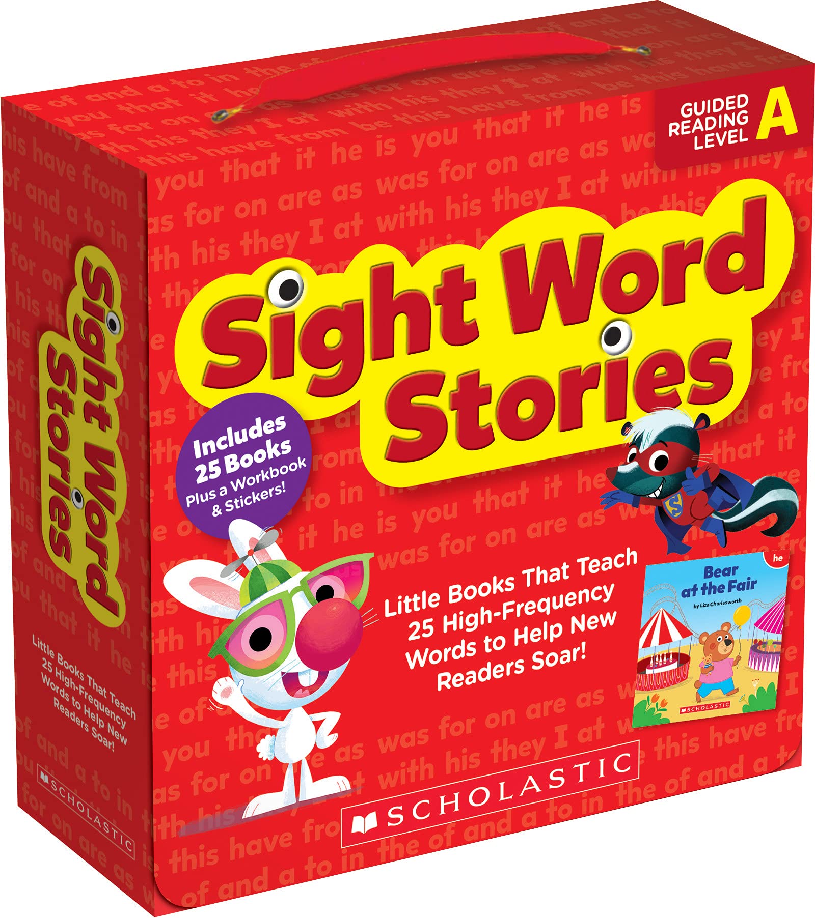 Sight Word Stories: Level a (Parent Pack): Little Books That Teach 25 High-Frequency Words to Help New Readers Soar