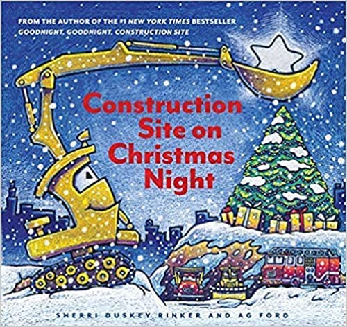 Construction Site on Christmas Night