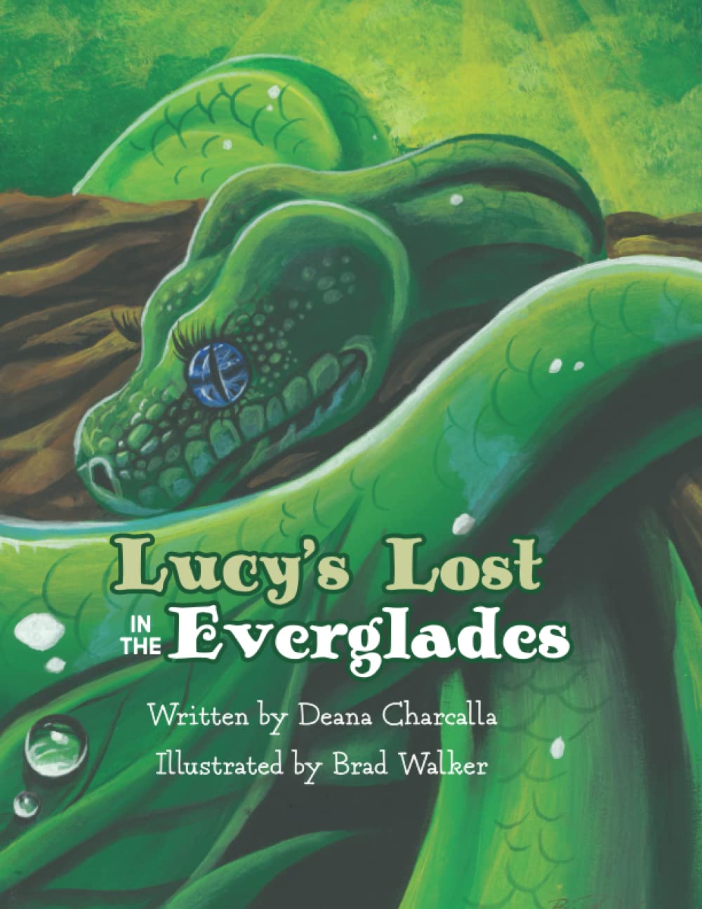 Lucy's Lost in the Everglades: A fun adventure with a Green tree python, who makes friends with the animals of the Everglades. This book is filled ... and over again. (The Creepy Crawly Series)