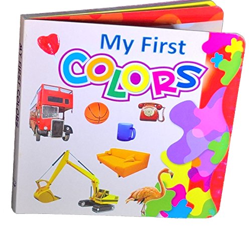 My First Colors ~ Cardboard page baby book ~ 7 Colors ~ Berryland Books