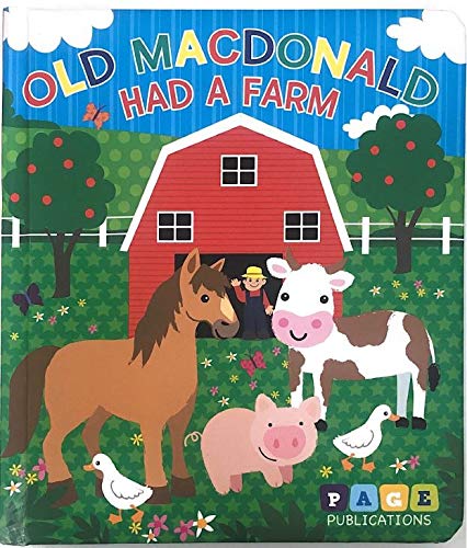 Old MacDonald Had a Farm - Sing-along Song Kids Books - Childrens Books - Toddler Books by Page Publications