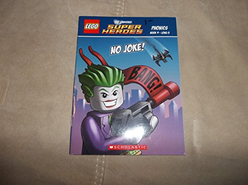 Lego DC Universe Super Heros Phonics Book 9 Long O Scholastic No Joke!