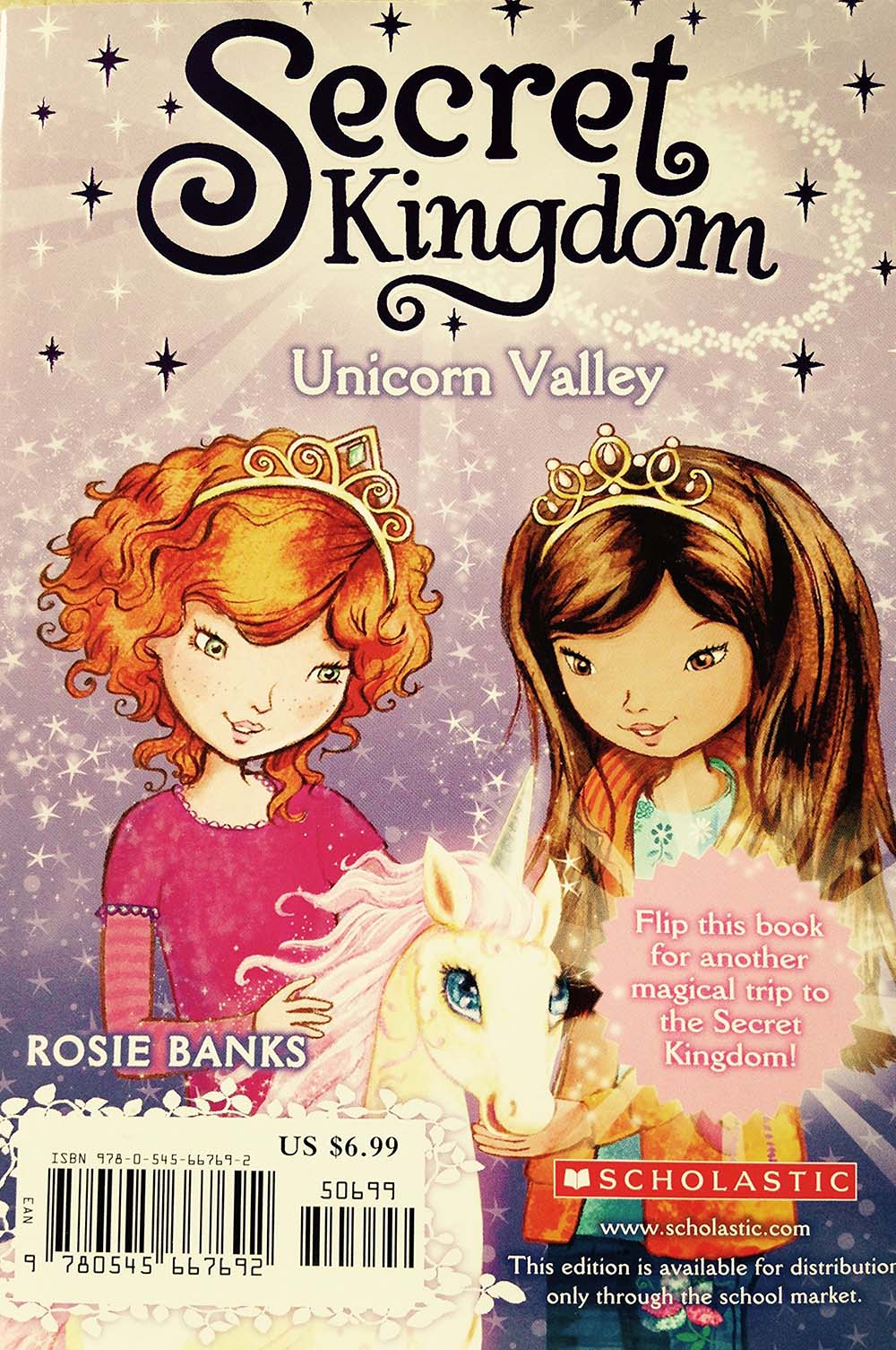 Secret Kingdom 2-books in One Binding: Unicorn Valley Enchanted Palace