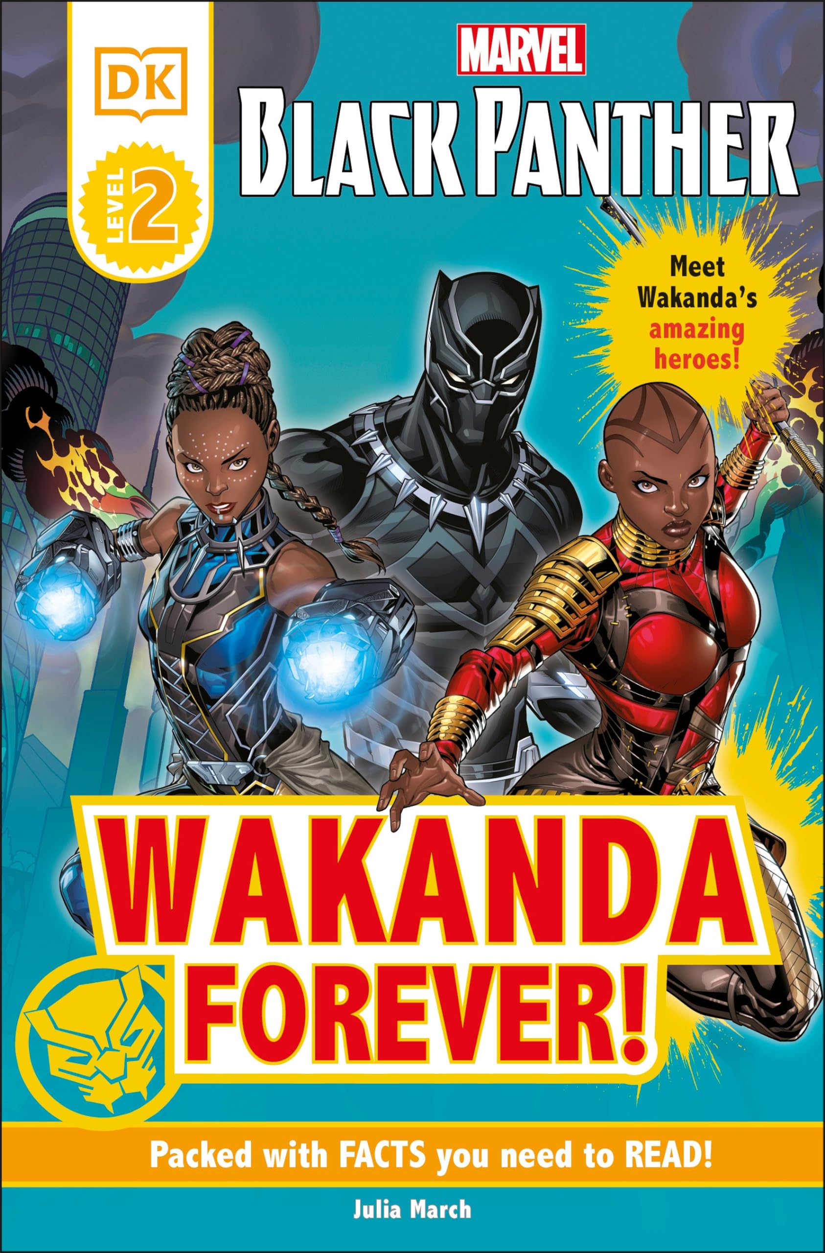 Marvel Black Panther Wakanda Forever! (DK Readers Level 2)