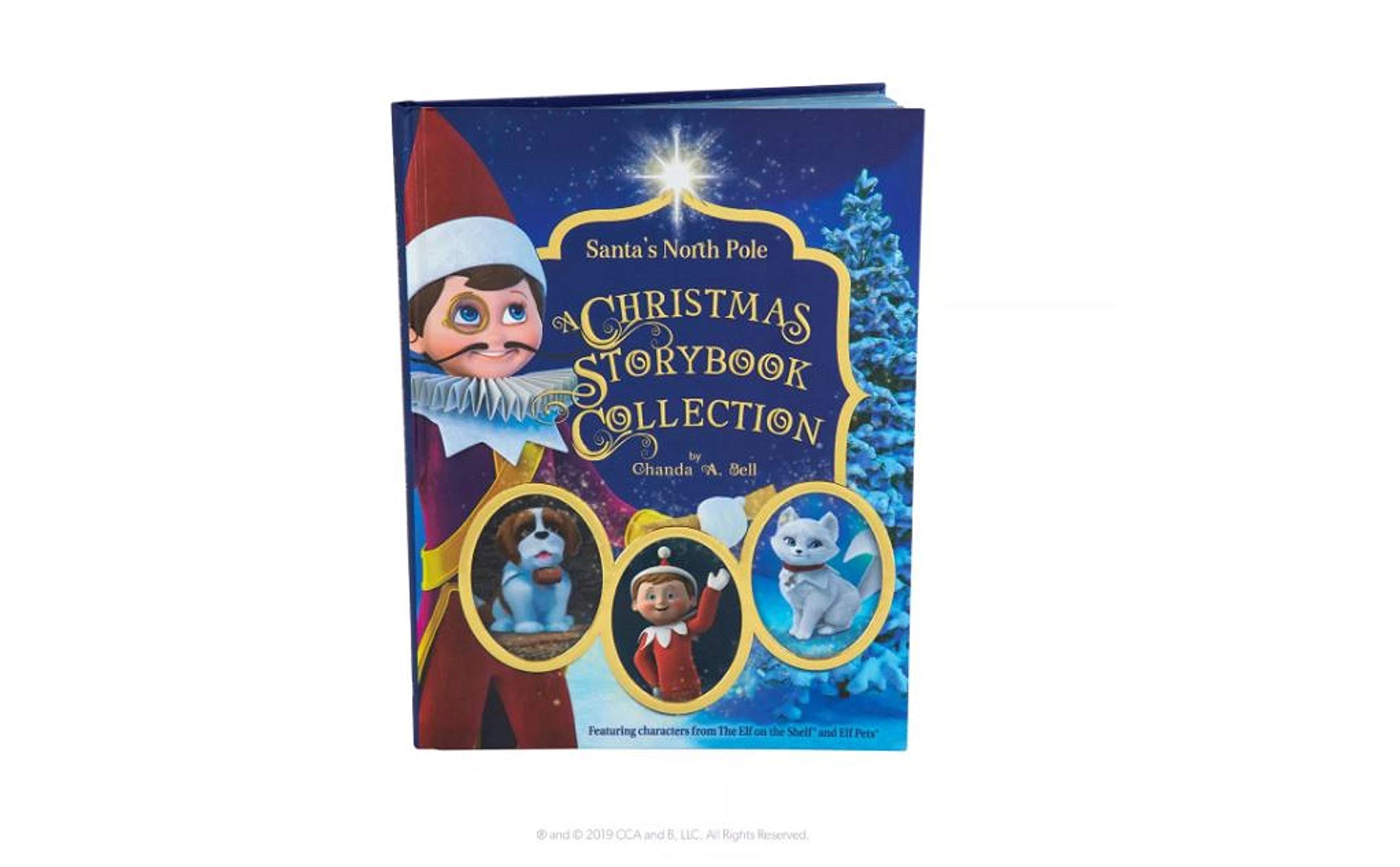 The Elf on the Shelf Santa's North Pole A Christmas Storybook Collection Hardcover Book