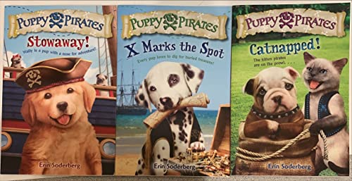 Puppy Pirates 3-Book Collection: Stowaway, X Marks the Spot, Catnapped