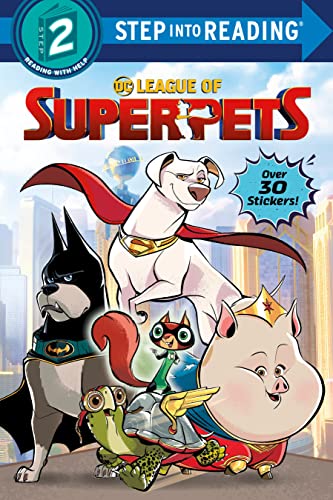 DC League of Super-Pets (DC League of Super-Pets Movie): Includes over 30 stickers! (Step into Reading)