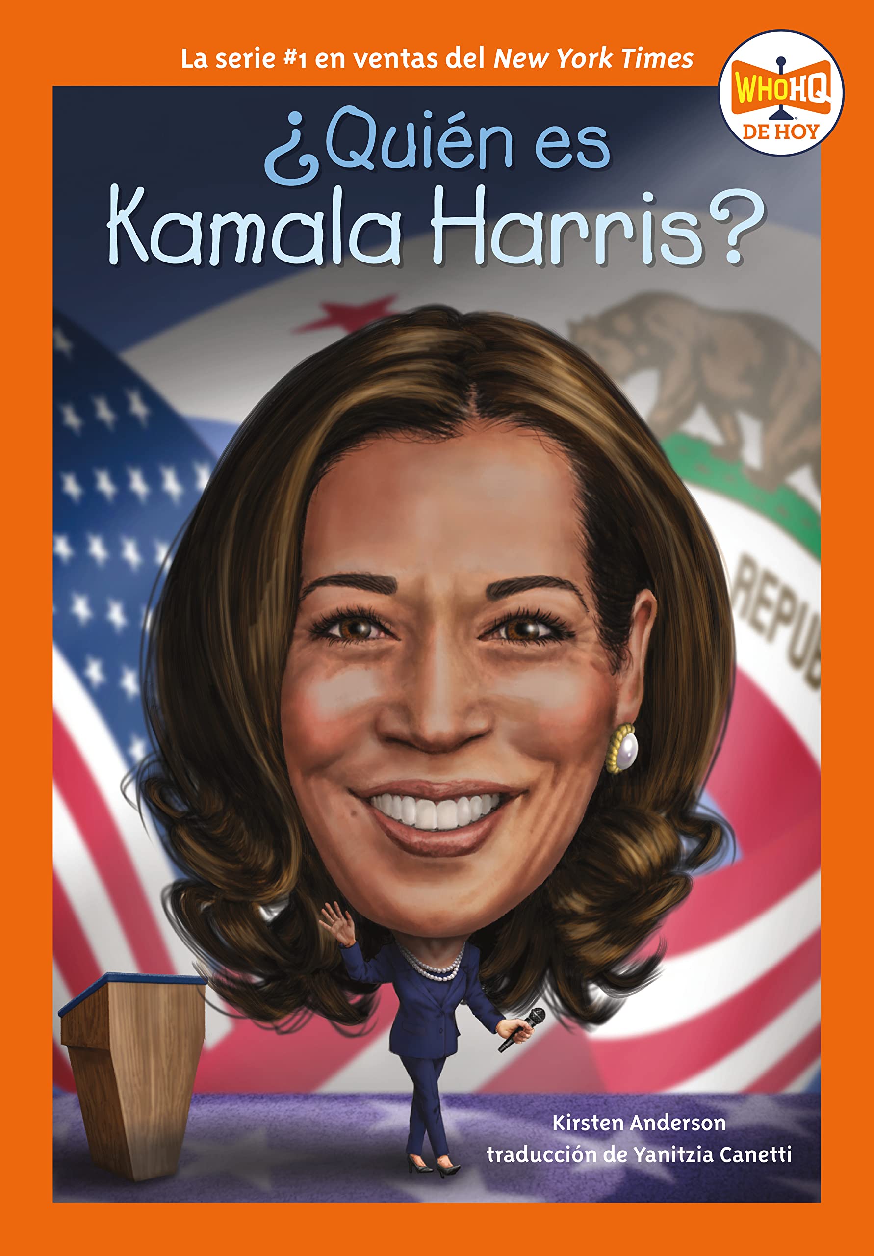 ¿Quién es Kamala Harris? (¿Quién fue?) (Spanish Edition)