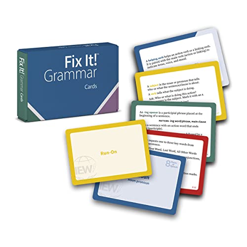 Fix It! Grammar Cards