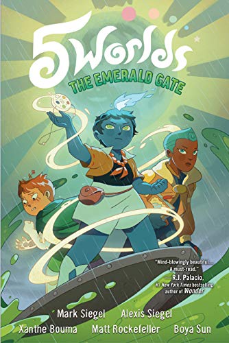 5 Worlds Book 5: The Emerald Gate: (A Graphic Novel)