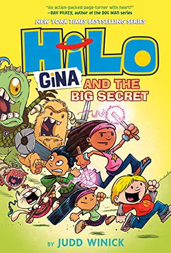 Hilo Book 8: Gina and the Big Secret: (A Graphic Novel)