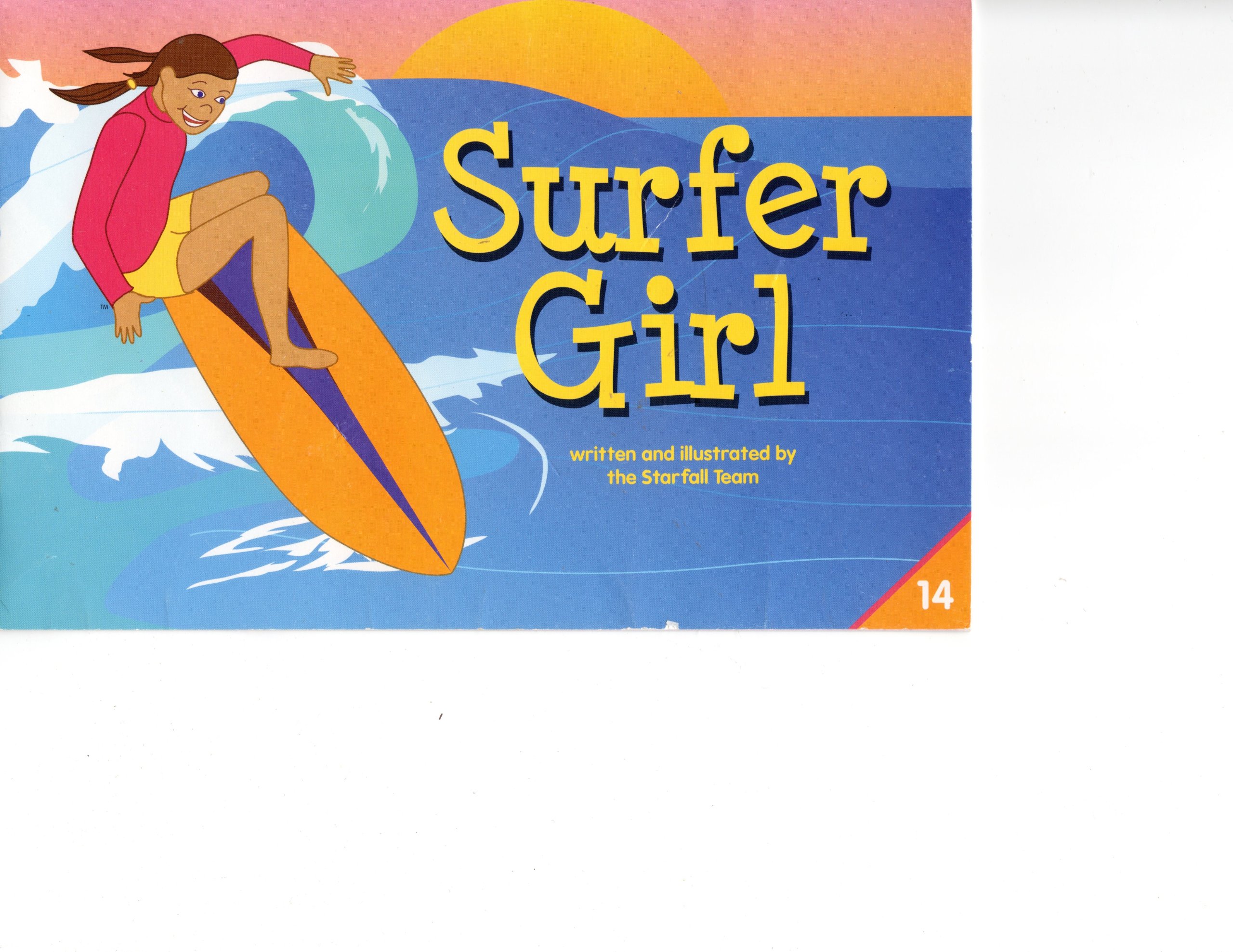 Surfer Gril (Learn to read with Zac the Rat and other tales, Book 14)
