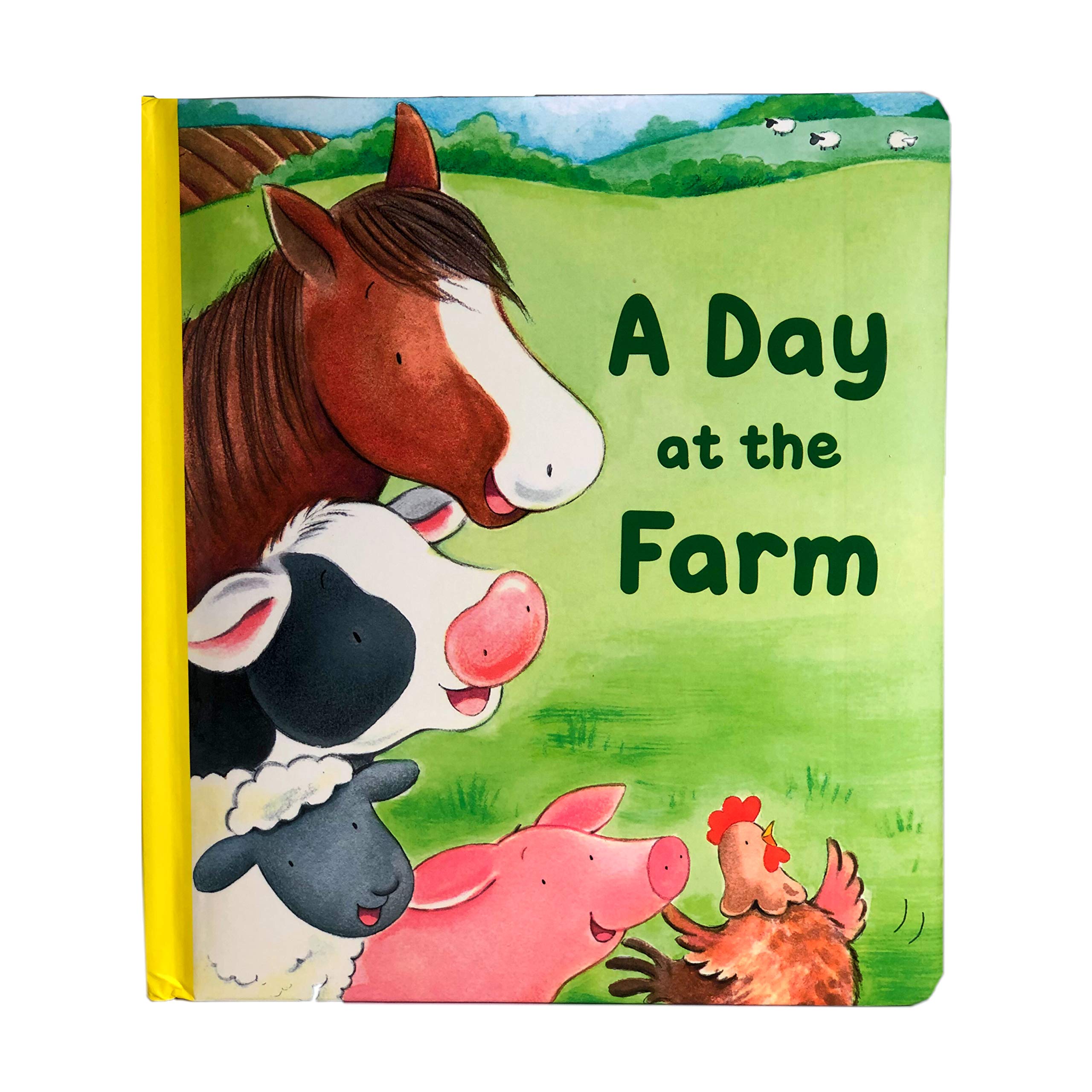 A Day at the Farm- Kids Books - Childrens Books - Toddler Books by Page Publications