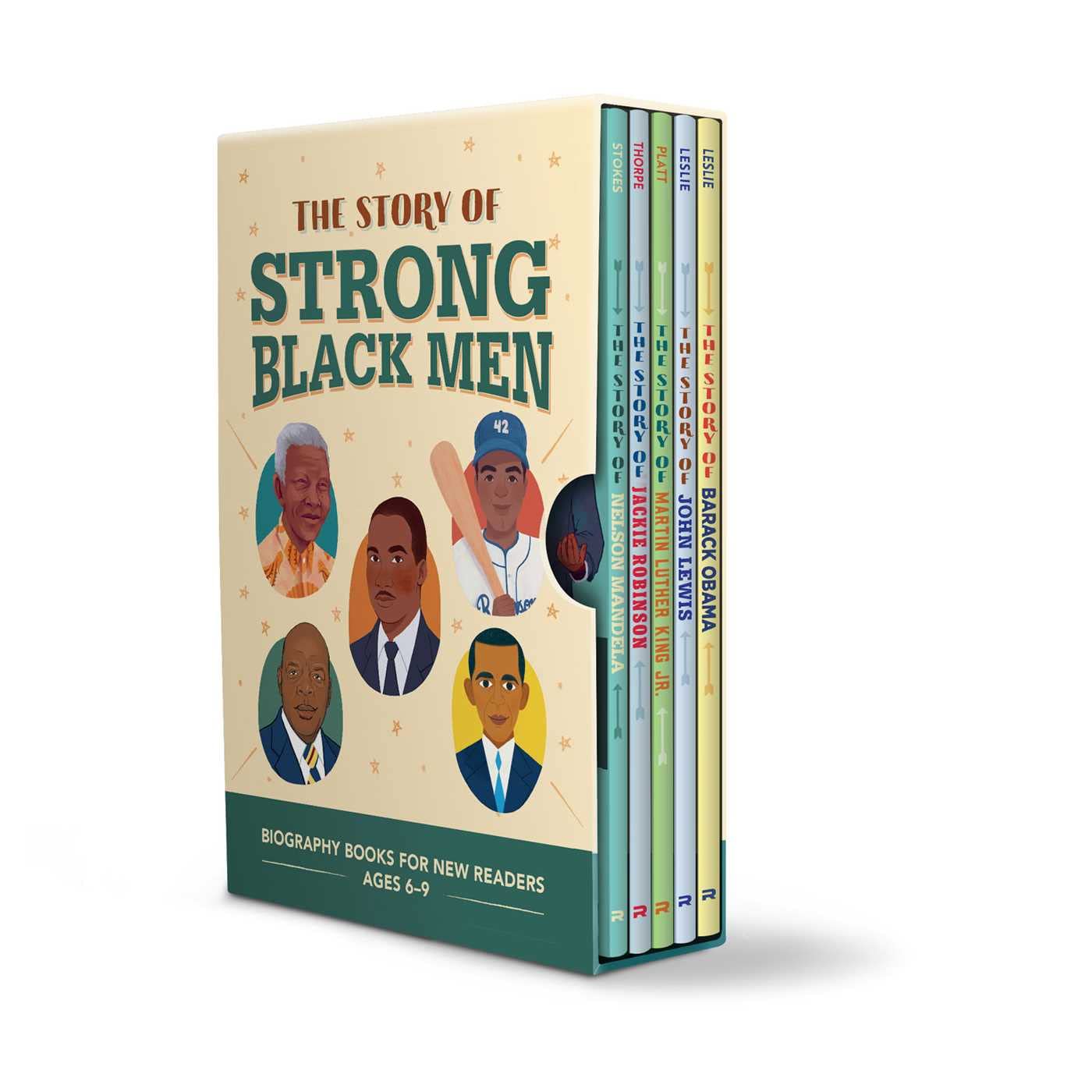 The Story of Strong Black Men 5 Book Box Set: Biography Books for New Readers Ages 6-9 (The Story Of: A Biography Series for New Readers)