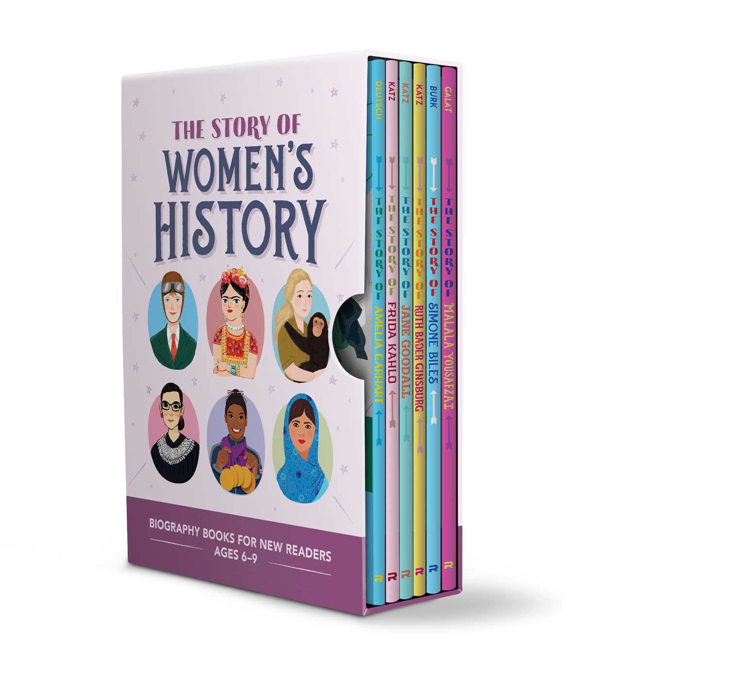 The Story of Women's History Box Set: Biography Books for New Readers Ages 6-9 (The Story Of: A Biography Series for New Readers)