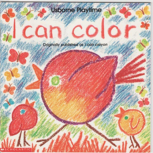 I can color (Usborne playtime)