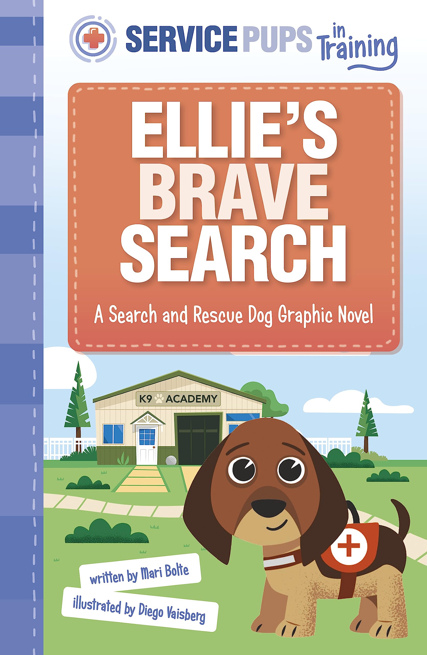Ellie's Brave Search: A Search and Rescue Dog Graphic Novel (Service Pups in Training)