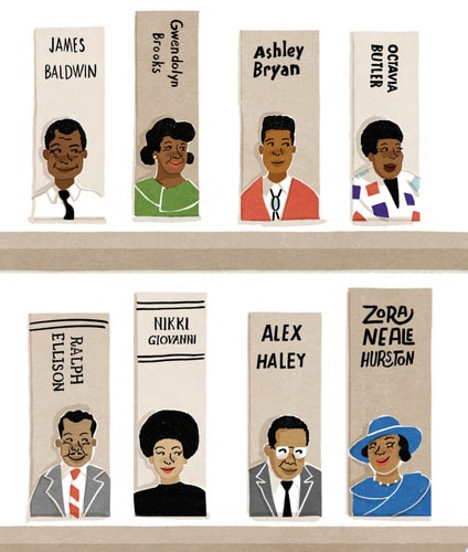 There Was a Party for Langston (Caldecott Honor & Coretta Scott King Illustrator Honor)