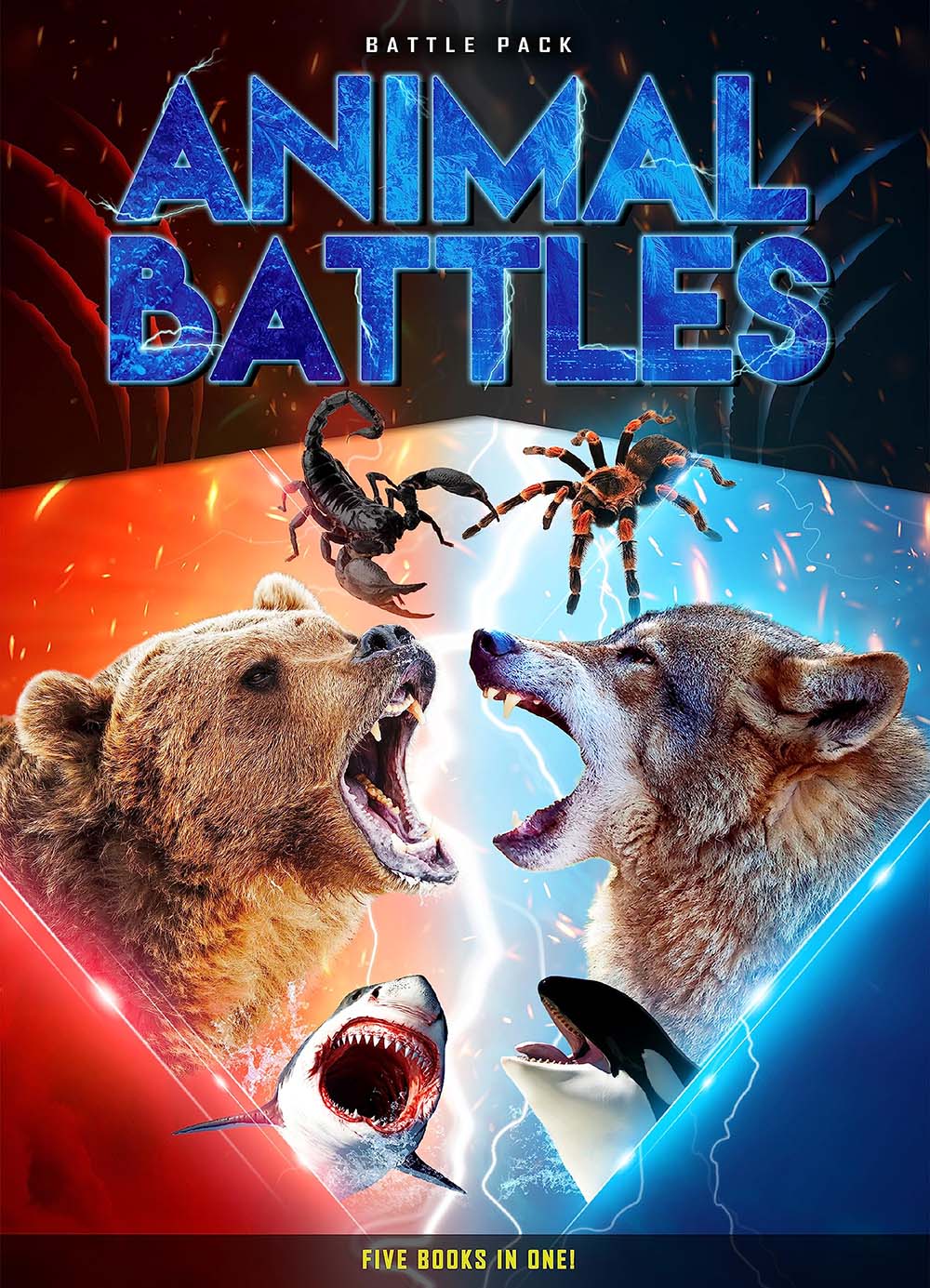 Bellwether Media - Animal Battles: 5 Books in 1 Battle Pack - Book Bundle for Young Readers - Action and Adventure - Zoology